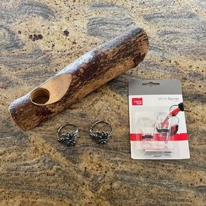 Wine themed set / Picnic gift set! (Wine not included)